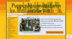 Desktop Screenshot of miniaturenworld.com
