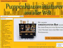 Tablet Screenshot of miniaturenworld.com